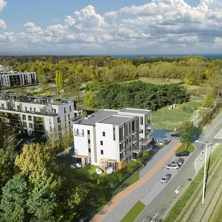 아파트 Nadmorski Dwor Hampton Plaza Brzezno